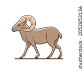 llustration of ram. simple... | Shutterstock .eps vector #2052853136