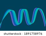 flowing lines  wavy and... | Shutterstock .eps vector #1891758976