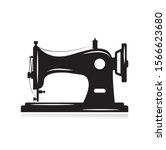 Manual Sew Machine Icon. Simple ...