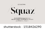 elegant awesome alphabet... | Shutterstock .eps vector #1518426290