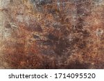 Abstract of a grunge rusted metal background with rust and oxidized texture. 