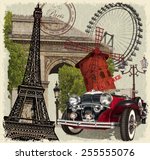 Paris Vintage Poster.