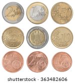 Collection Set Of Euro Coins...