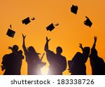 diverse international students... | Shutterstock . vector #183338726