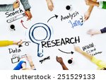 Group of People with Research Concept