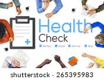 health check diagnosis medical... | Shutterstock . vector #265395983