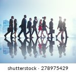 business people commuter... | Shutterstock . vector #278975429