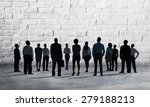 corporate business team... | Shutterstock . vector #279188213