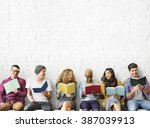 Diverse People Reading Books Study Concept
