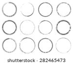 grunge rubber empty blank... | Shutterstock .eps vector #282465473