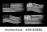 Usa American Grunge Flag Set ...