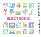 electronic dance music... | Shutterstock .eps vector #1932983516