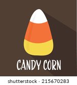 Halloween Candy Corn Flat...