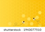 honeycomb beehive with hexagon... | Shutterstock .eps vector #1943077510
