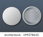 vector white badge with place... | Shutterstock .eps vector #199378610