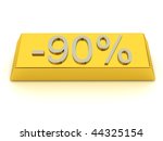 discount label over white... | Shutterstock . vector #44325154