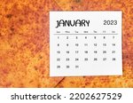 January 2023 Monthly Calendar...