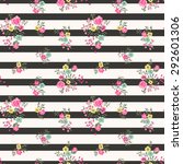 seamless floral ditsy pattern... | Shutterstock .eps vector #292601306