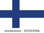 flag of finland | Shutterstock .eps vector #325355906