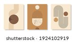 set of abstract modern art... | Shutterstock .eps vector #1924102919