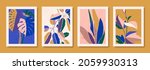 set abstract floral posters... | Shutterstock .eps vector #2059930313