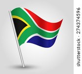 Pattern Of South African Flag Free Stock Photo - Public Domain Pictures