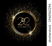 happy new year 2022 elegant... | Shutterstock .eps vector #1960562296
