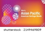 may asian american and pacific... | Shutterstock .eps vector #2149469809
