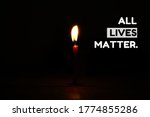 All Lives Matter Text With...
