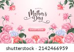 happy mother s day with... | Shutterstock .eps vector #2142466959