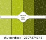 a set of seamless vegetable... | Shutterstock .eps vector #2107374146