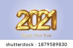 2021 new year card. design of... | Shutterstock .eps vector #1879589830