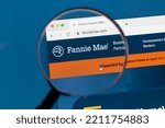 Small photo of Ostersund, Sweden - October 8, 2022: Fannie Mae homepage. Fannie Mae is a government-backed financial services company.