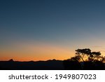 Small photo of Sunset view from O'Reilly's Rainforest Retreat, Lamington National Park, Queensland, Australia
