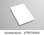template of white blank... | Shutterstock .eps vector #679576960