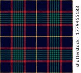 Christmas Plaid Pattern In Red  ...