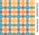 Gingham Pattern. Multicolored...