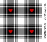 seamless plaid pattern for... | Shutterstock .eps vector #2045063246