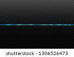 glow blue line abstract design... | Shutterstock .eps vector #1306526473