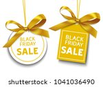 set of decorative sale tags... | Shutterstock .eps vector #1041036490