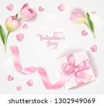 happy valentine's day. holiday... | Shutterstock .eps vector #1302949069