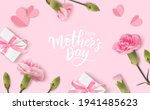 happy mothers day. calligraphic ... | Shutterstock .eps vector #1941485623