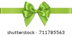 Decorative Green Bow Isolated...
