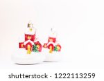 christmas decoration. white... | Shutterstock . vector #1222113259