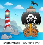 Image With Pirate Vessel Theme...
