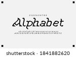 alphabet creative letters font... | Shutterstock .eps vector #1841882620