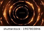 Realistic Fire Burning Rings...