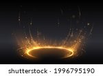 abstract golden light circle... | Shutterstock .eps vector #1996795190