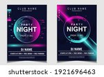 night dance party music layout... | Shutterstock .eps vector #1921696463