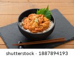 Japanese Food  Bowl Of Rice...
